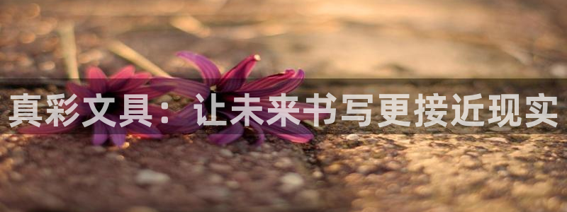 彩名堂为什么打不开：真彩文具：让未来书写