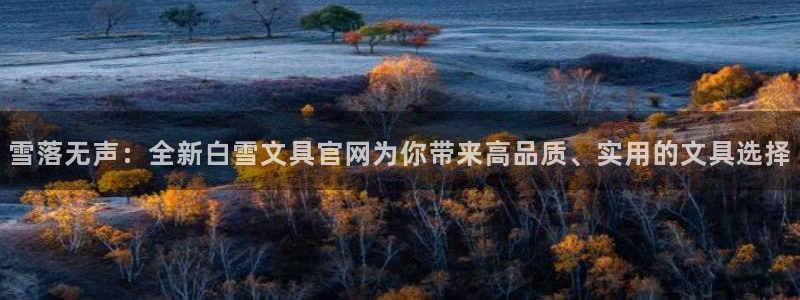 彩名堂加拿大怎么买准确率高：雪落无声：全