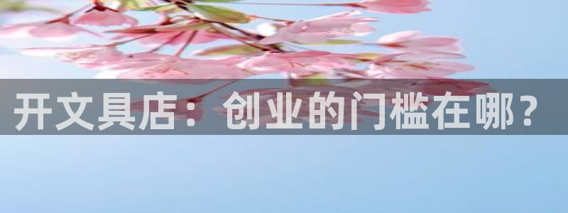 彩名堂怎么样：开文具店：创业的门槛在哪？