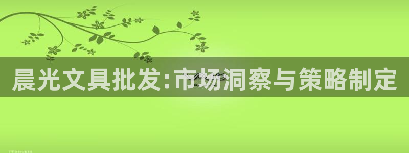 彩名堂怎么跟计划才不连挂：晨光文具批发: